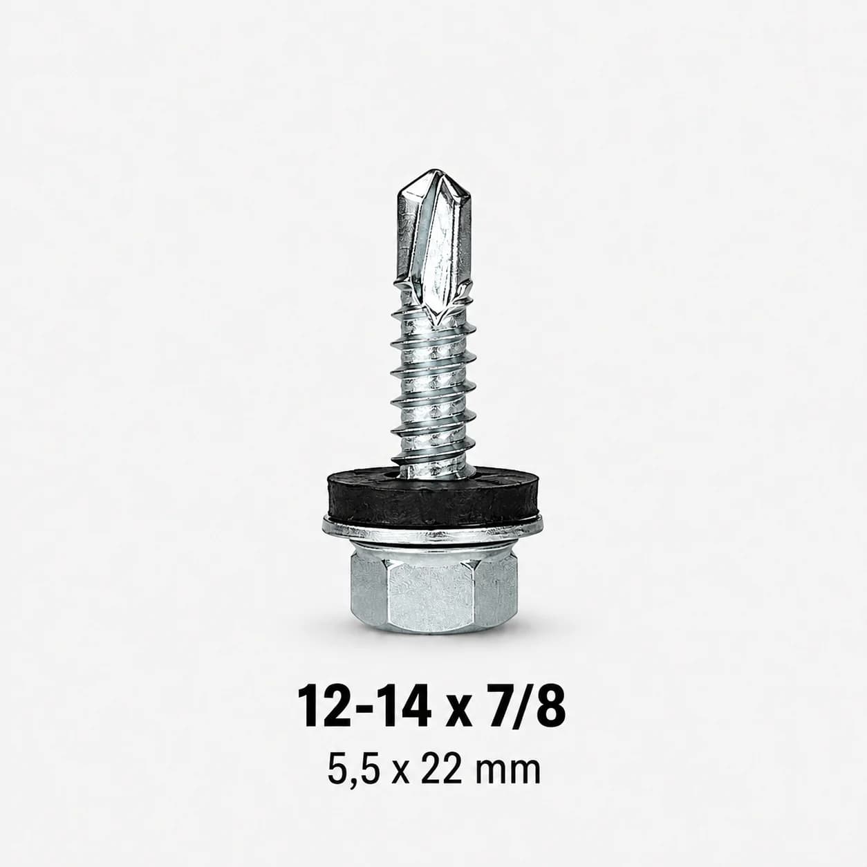 Parafuso Autoperfurante Cabeça Sextavada 12-14 x 7/8
