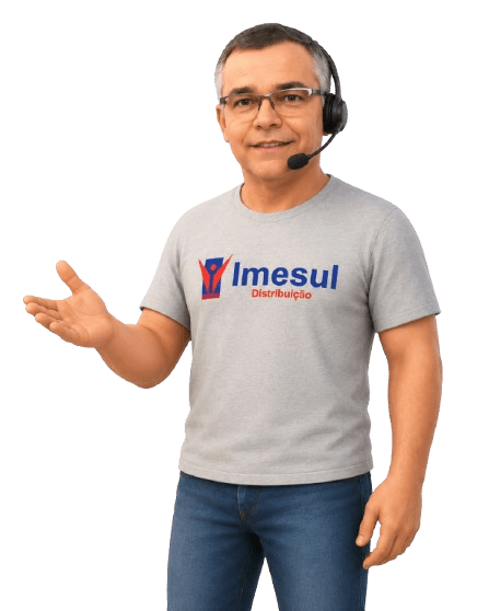 Mascote de atendimento Imesul