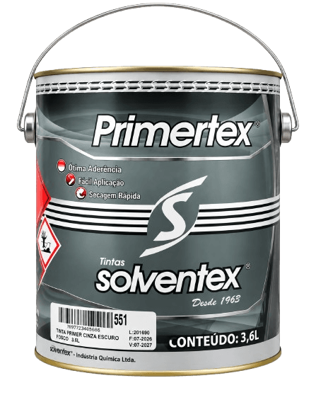Tinta Primer Cinza Escuro Fosco 3,6L